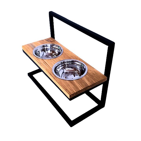 Comedouro Pet Cães e Gatos Porte Médio e pequeno