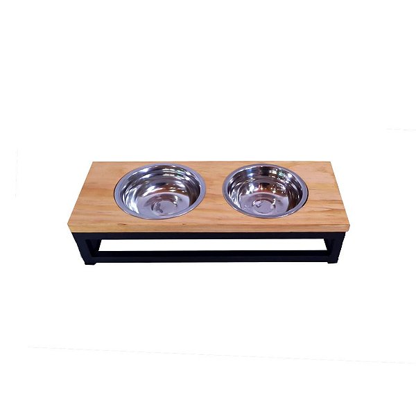 Comedouro Pet F60 Para cães, gatos e outros Metalon Premium