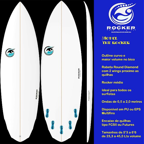 Model The Rocker Sob encomenda de 5'3'' a 6'3''