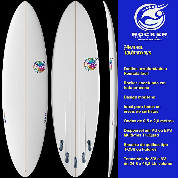 Model Elípticus Sob encomenda de 5'8'' a 6'8''