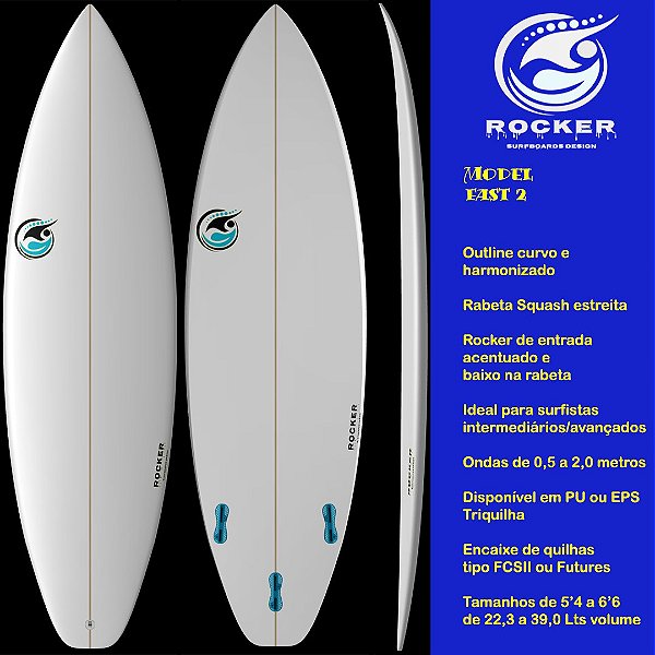 Model Fast 2 Sob encomenda de 5'4'' a 6'6''
