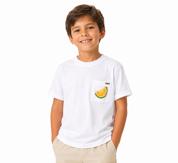 CAMISETA LARANJA DO POMAR