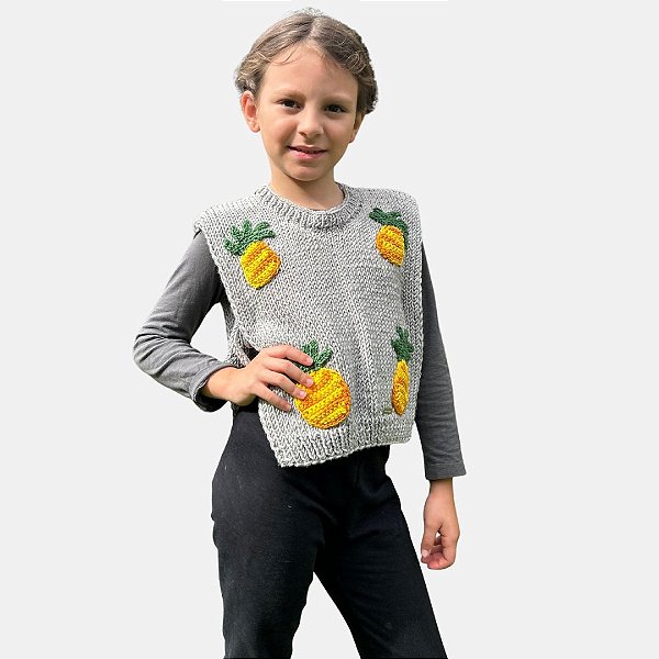 COLETE TRICÔ ABACAXI