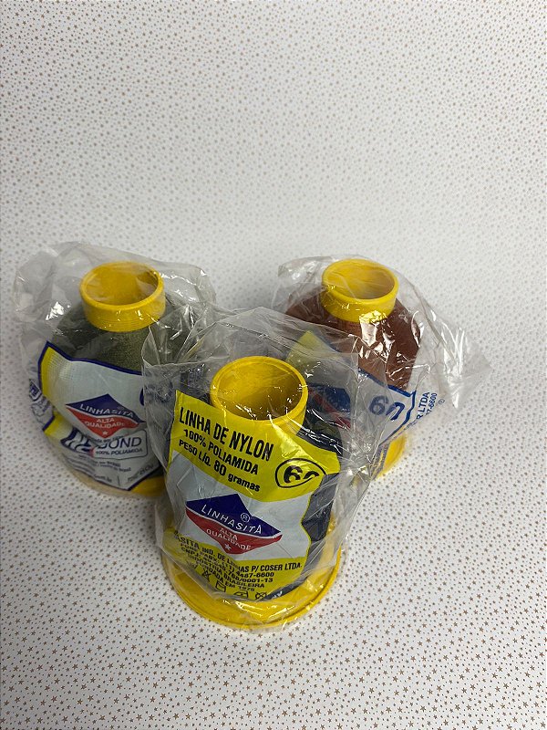 Linha Poliamida Fio 60