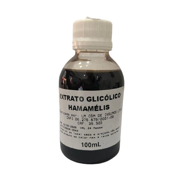 Extrato Glicólico de Hamamélis - 100mL