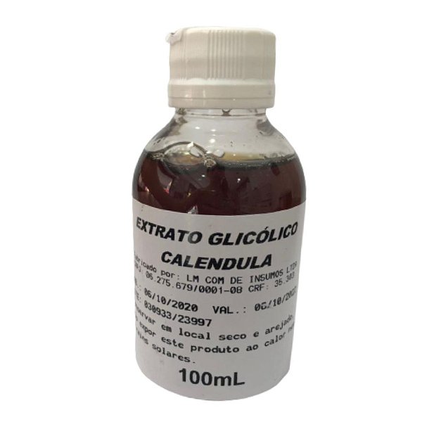 Extrato Glicólico de Calêndula - 100mL