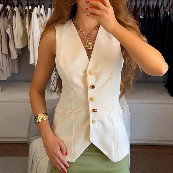 Colete de Alfaiataria Premium – Tom Panacota