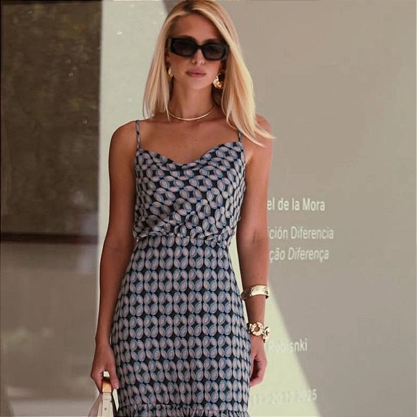Vestido Longo Degagê