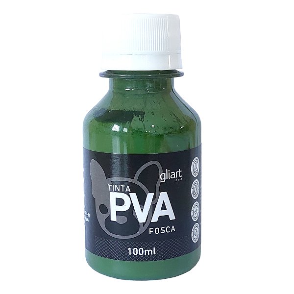 Tinta PVA Fosca 100ml - Verde Oliva