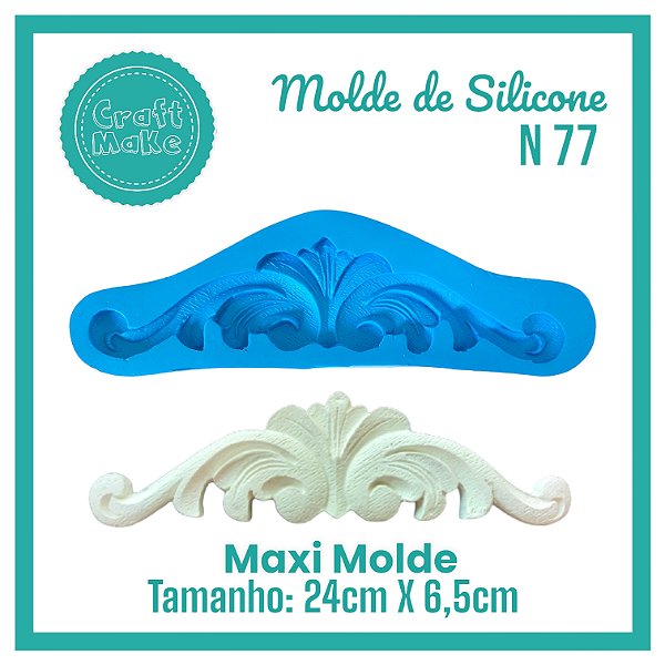 Molde de Silicone 77 - Maxi Roma