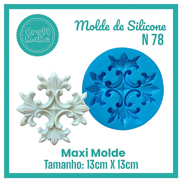 Molde de Silicone 78 - Maxi Malta
