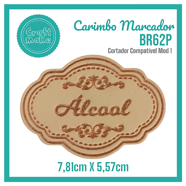 Carimbo Marcador BR62P - Álcool