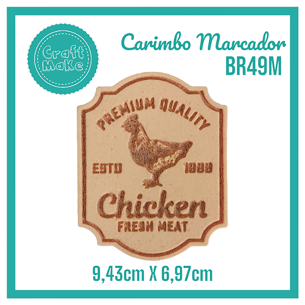 Carimbo Marcador BR49M - Chicken