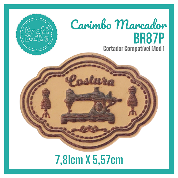 Carimbo Marcador BR87P - Costura