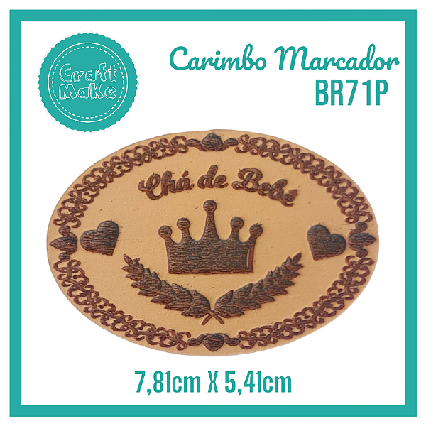 Lu Camilo Store – Carimbo Marcador BR45P – Craft Make - Lu Camilo