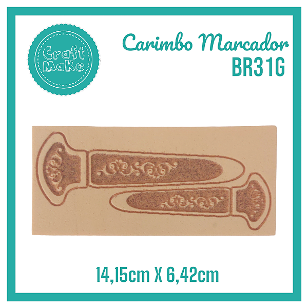 Carimbo Marcador BR31G - Dobradiça Vintage