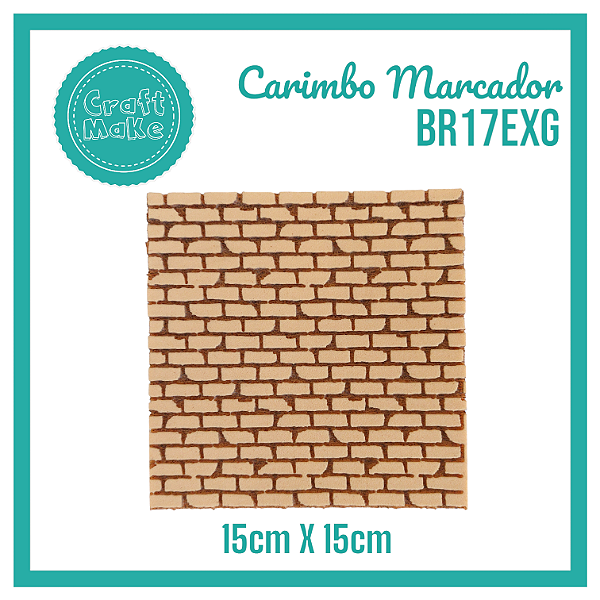 Carimbo Marcador BR17EXG - Tijolinho