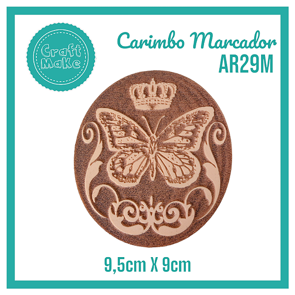 Carimbo Marcador AR29M - Stamping Borboleta