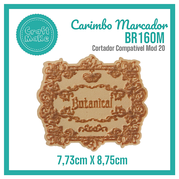 Carimbo Marcador BR160M - Botanical