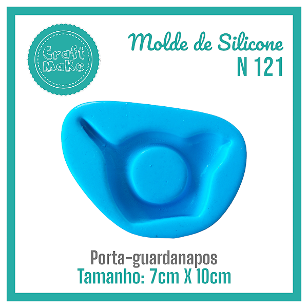 Molde de Silicone 121 - Porta-guardanapos José