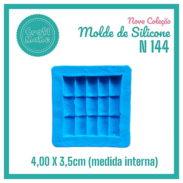 Molde de Silicone 144 - Telhadinho