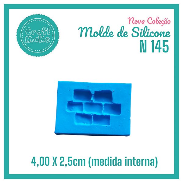 Molde de Silicone 145 - Tijolinho