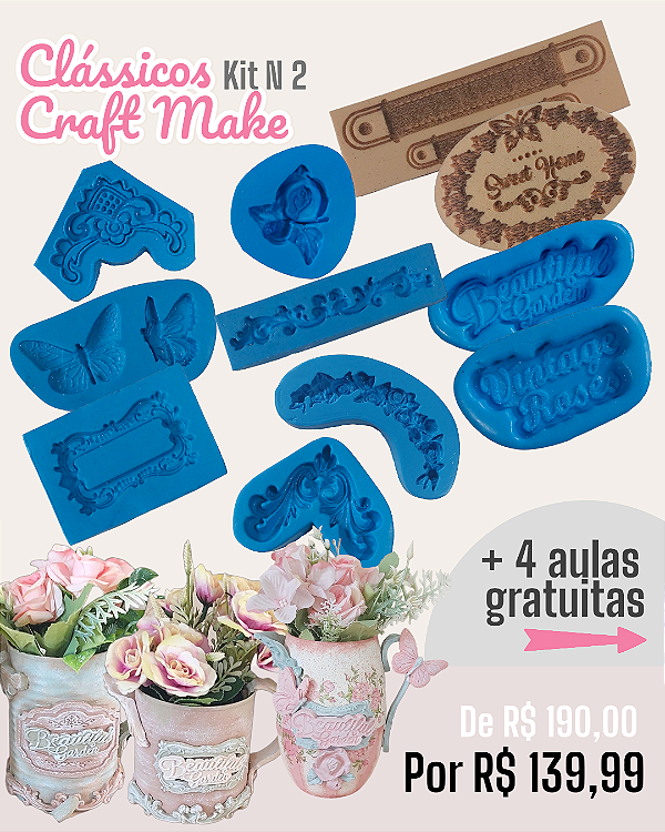 #2 Kit Clássicos da Craft Make