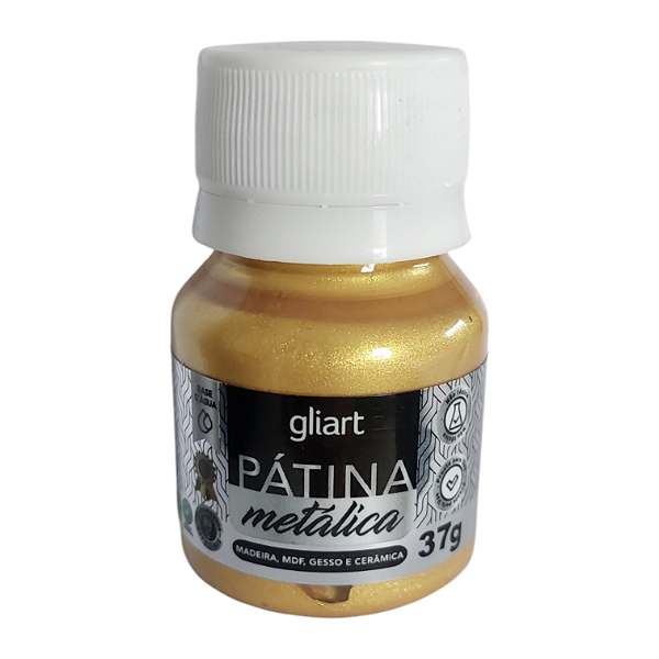 Pátina Metálica 37g - Ouro Rico