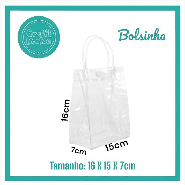Bolsinha com Alça Transparente