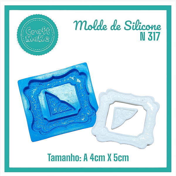 Molde de Silicone - 317 Moldura e Cantoneira