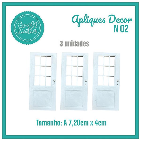 Aplique Decor - Porta Mod 02