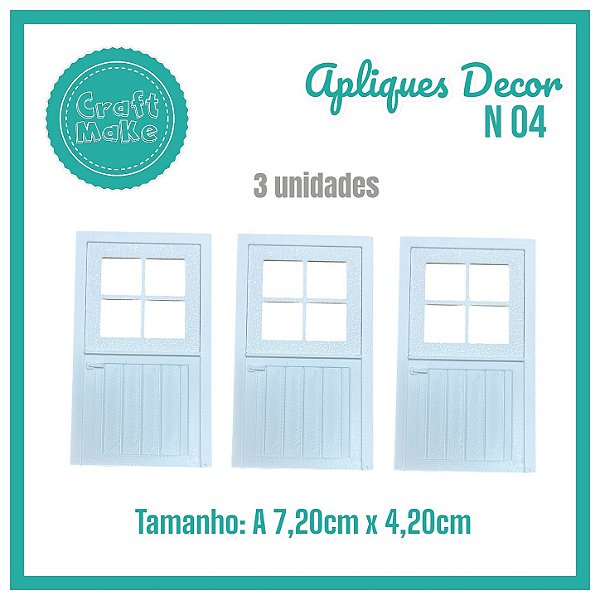 Aplique Decor - Porta Mod 04