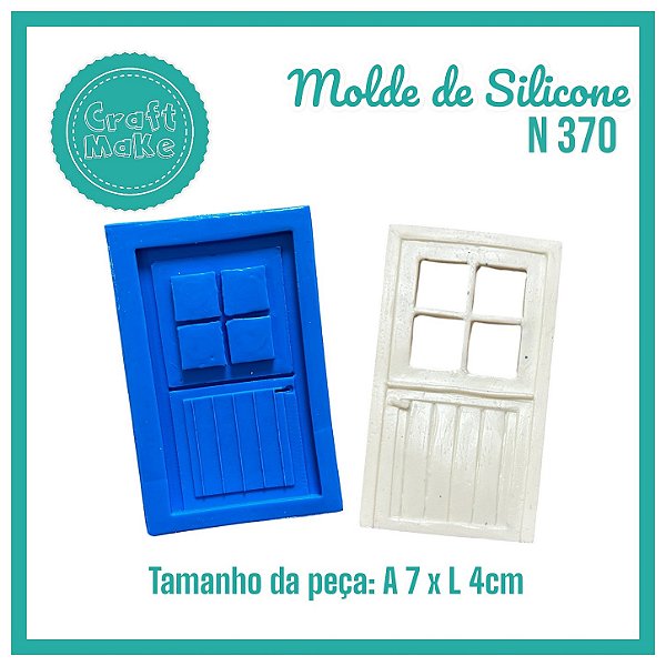 Molde de Silicone - Molde 370 - Porta Country