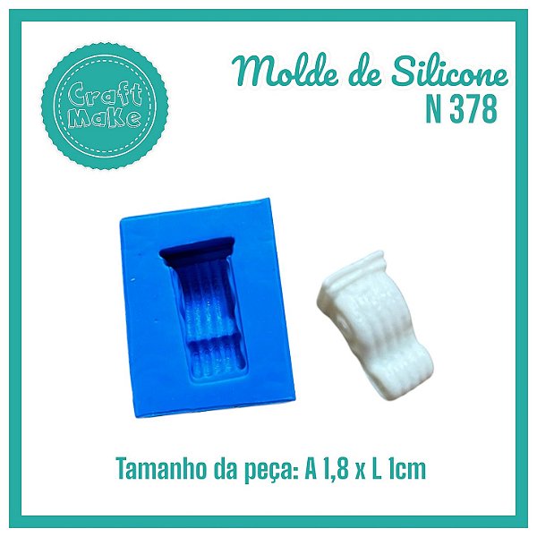Molde de Silicone - Molde 378 - Apoio de Telhado