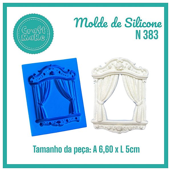 Molde 383 - Janela Flower Romantic