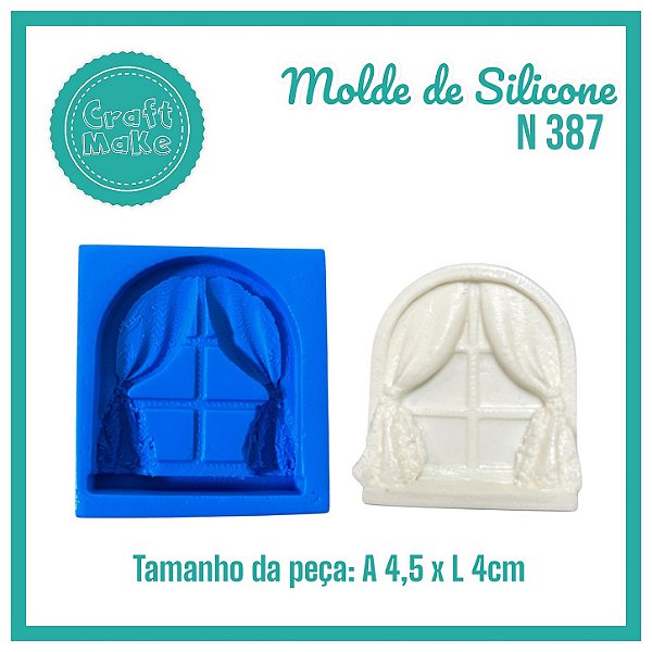 Molde 387 - Janela Mimosa M Romantic