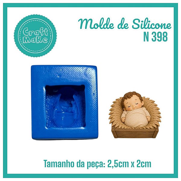 Molde 398 - Menino Jesus (Natal 2026)