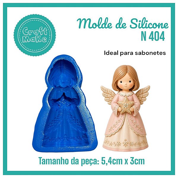 Molde 404 - Anjinha Estrela (Natal 2026)
