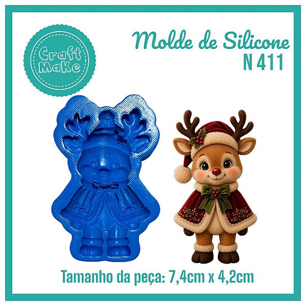Molde 411 - Rena Vintage (Natal 2026)