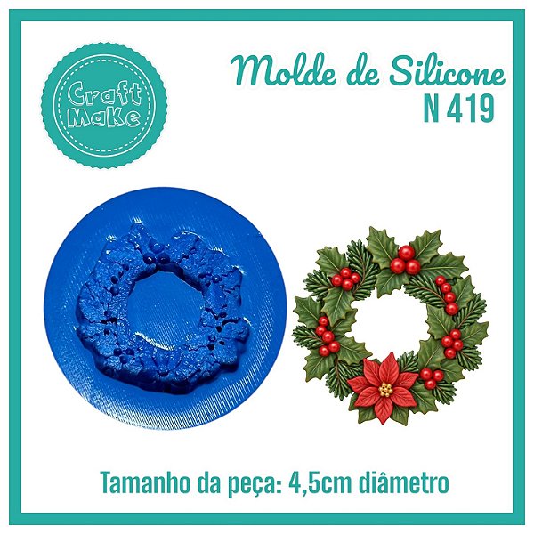 Molde 419 - Guirlanda M (Natal 2026)