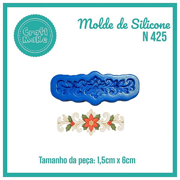 Molde 425 - Arabesco de Natal (Natal 2026)