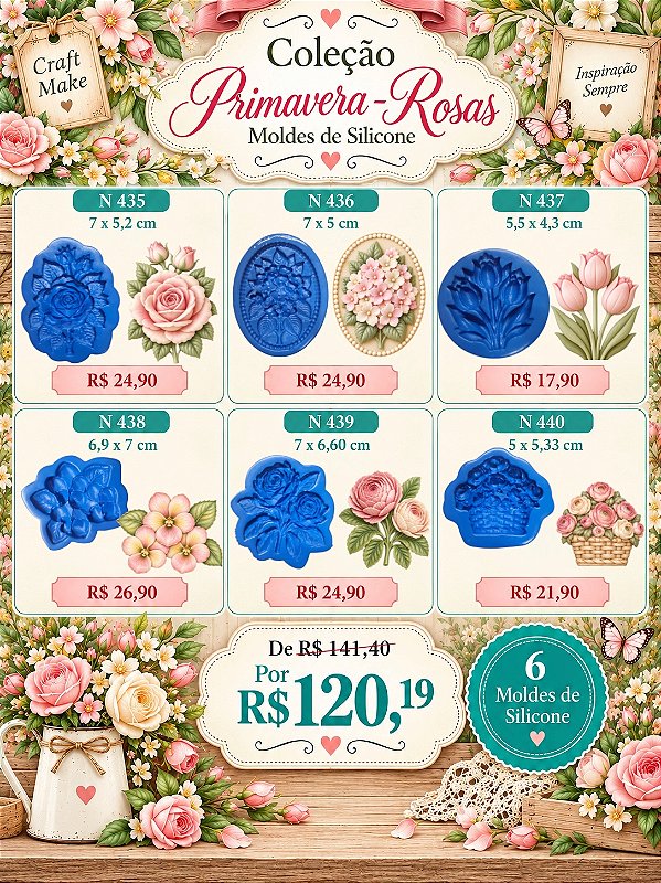 Kit Primavera Flores - 2026