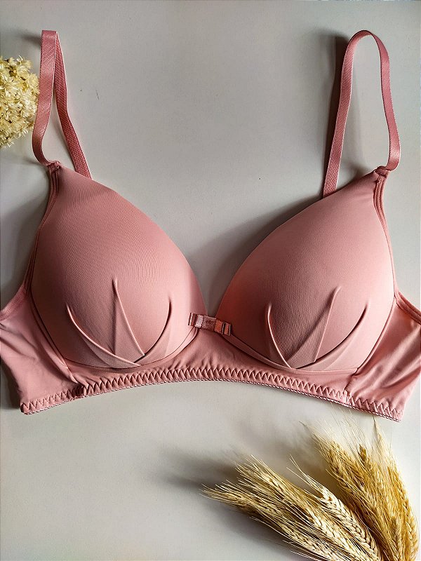Sutiã Rosa do Deserto Confort- Sem aro