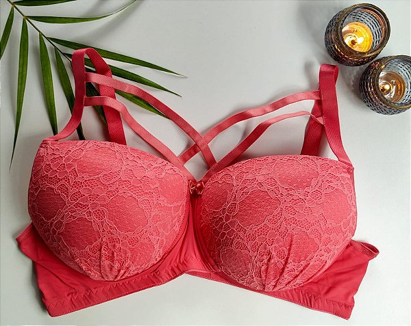 Sutiã Alpina Reforçado Plus Size – Com Bojo