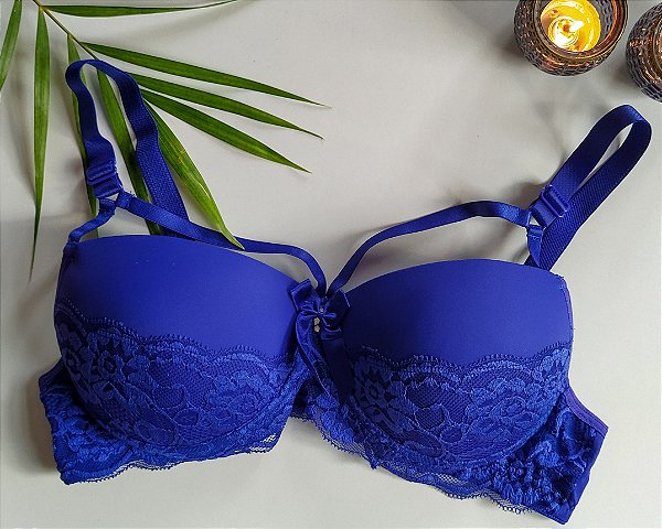 Sutiã Crisântemo Reforçado Plus Size – Com Bojo