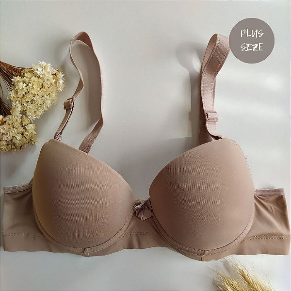 Sutiã Bromélia Reforçado Plus Size – Com Bojo