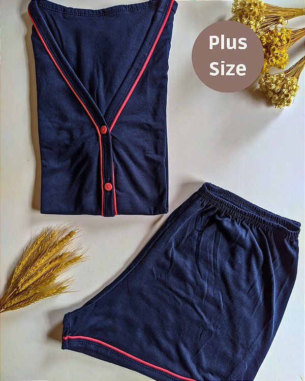 Pijama Blogueirinha Plus Size – Short Doll