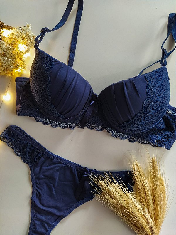 Conjunto Lingerie Camélia com Bojo