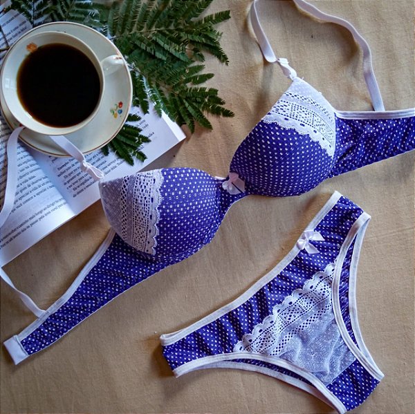 Conjunto Lingerie Alamanda com Bojo