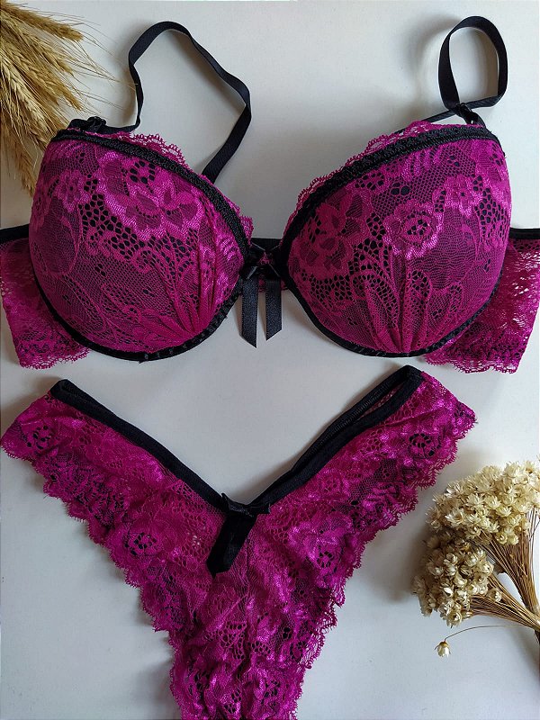 Conjunto Lingerie Manacá da Serra com Bojo